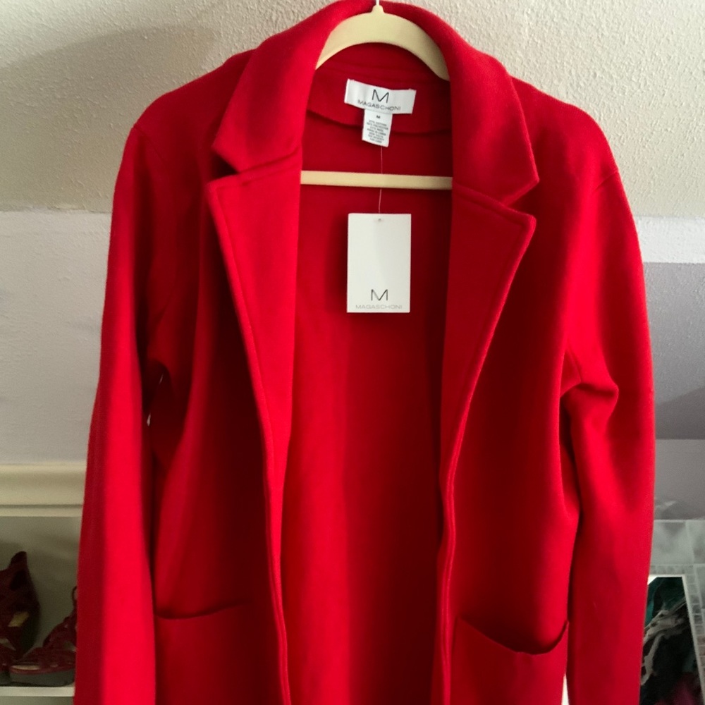 Magaschoni red jacket M